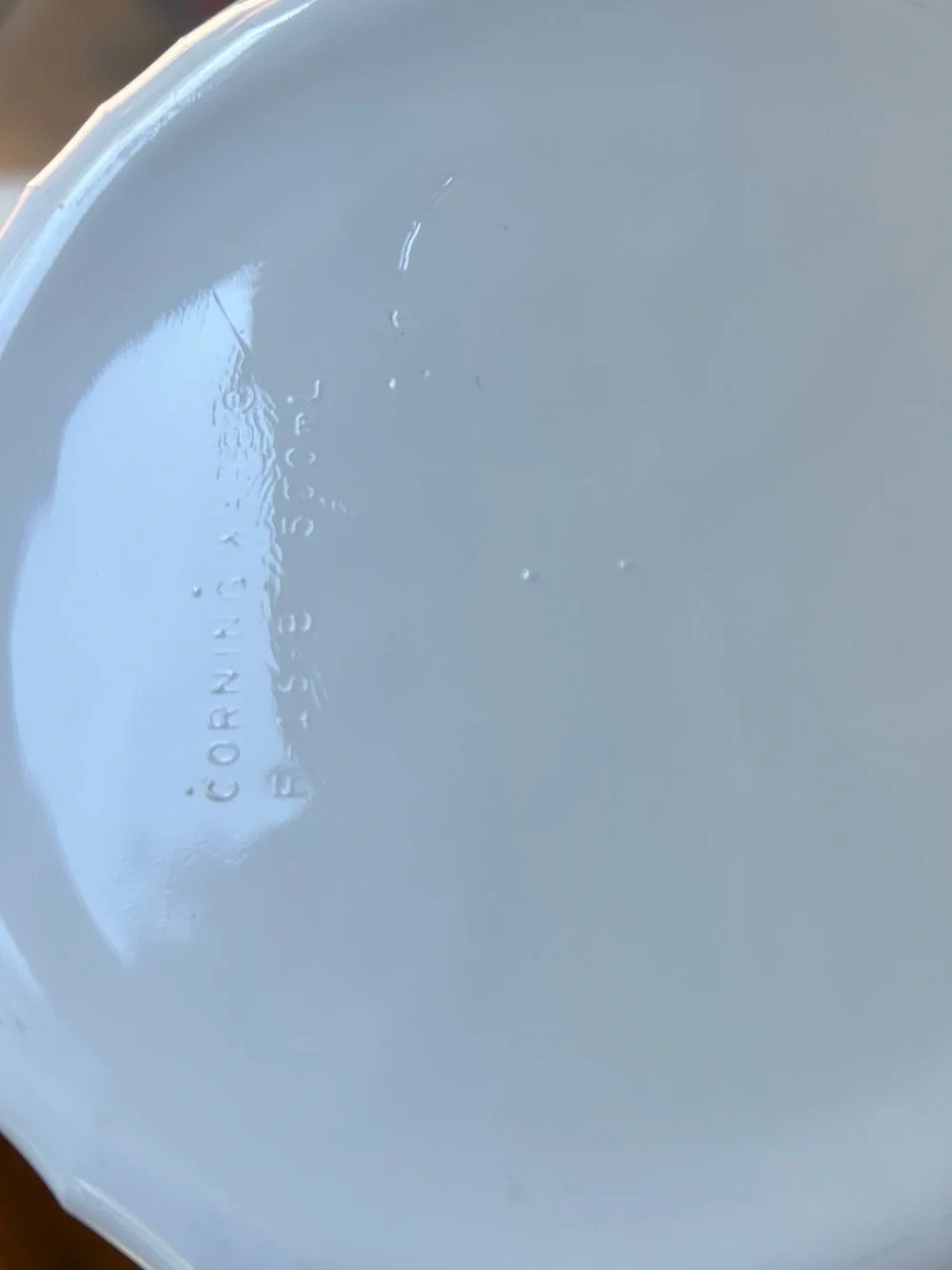 Corningware #F-16-B French White Round 16 oz Casserole Dishes Set of 4 No chips.